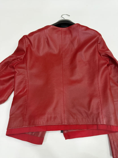 jet set leather giubbino