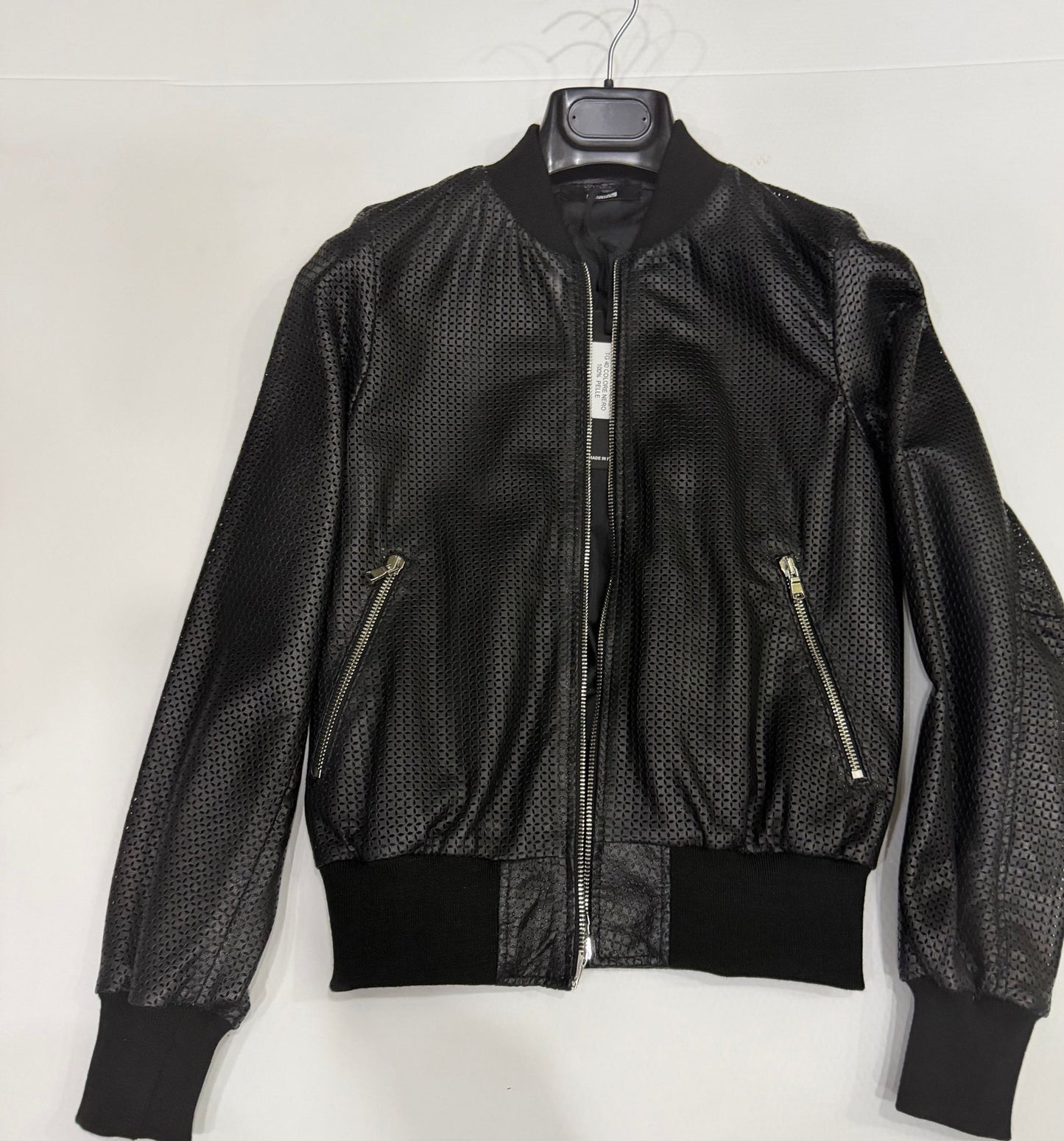 jet set leather giubbino