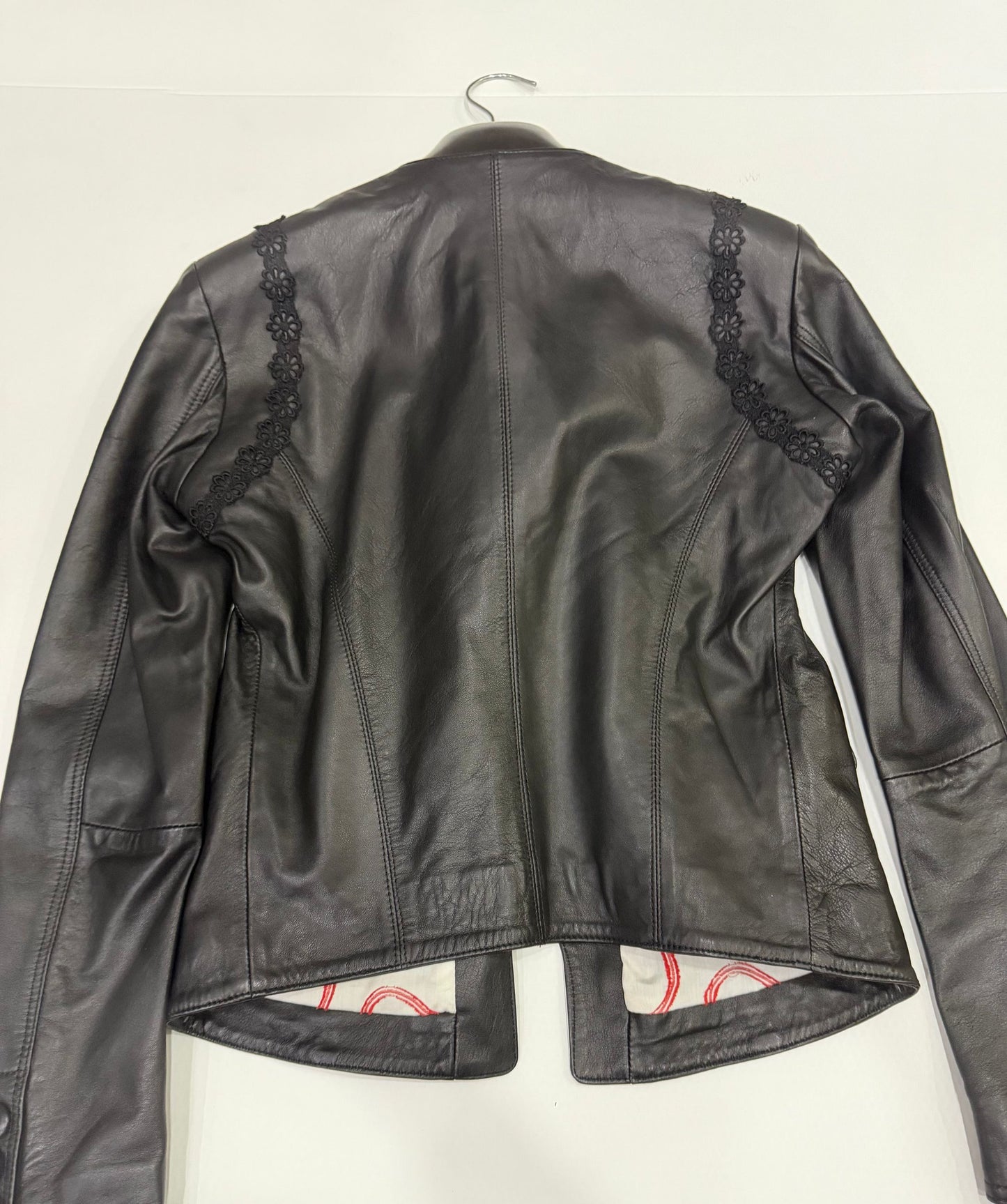 jet set leather giubbino