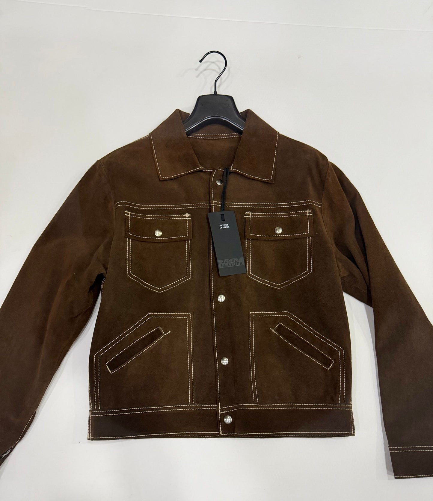 jet set leather giubbino