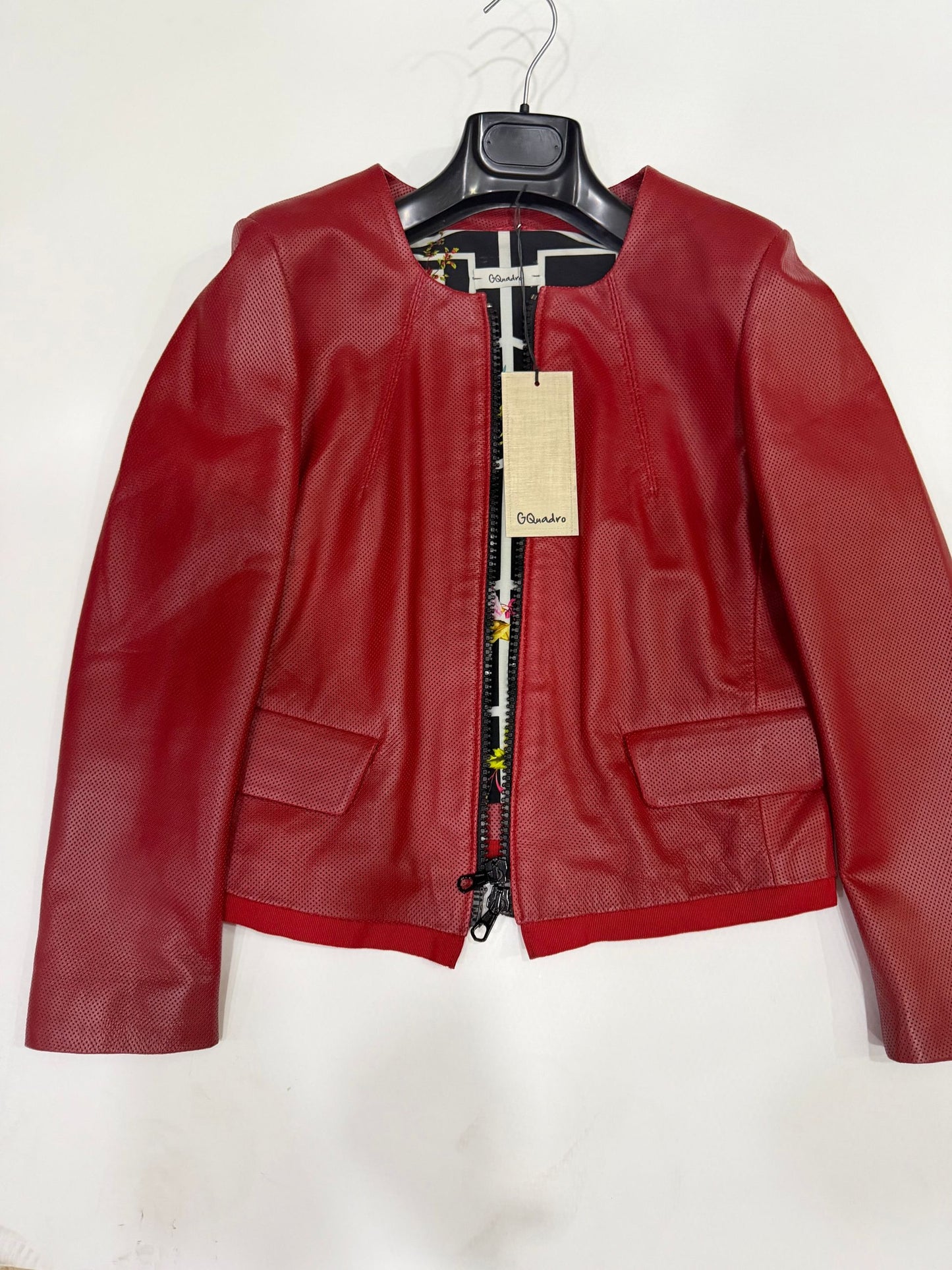 jet set leather giubbino