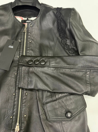 jet set leather giubbino
